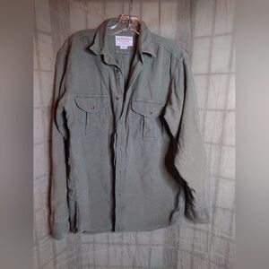 Filson Olive Green Shirt Jacket